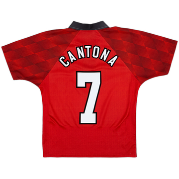 1996-98 Manchester United Third Shirt Cantona #7 - 7/10 - (Y)