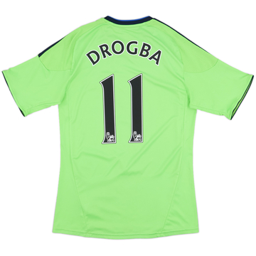 Chelsea FC ドログバ 11番 シャツ 2010-11 Chelsea Third Shirt Drogba #11 - 5/10 - (M)