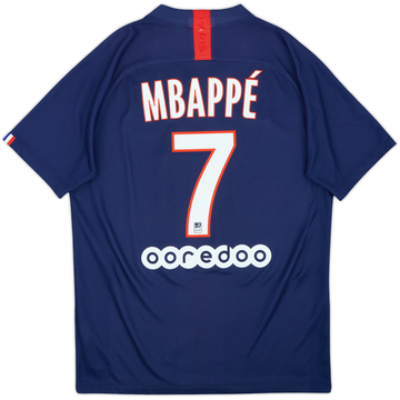 2019-20 París Saint-Germain Local Camiseta Mbappe #7 - 6/10 - (M)