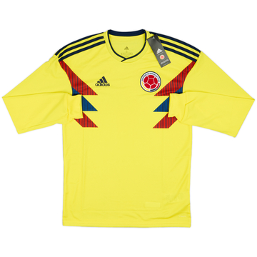 2018-19 Colombia Home L/S Shirt (S)