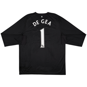 マンチェスター・ユナイテッド DE GEA ゴールキーパーシャツ 2021-22 Manchester United GK Shirt De Gea #1 - 10/10 - (XL.Boys)