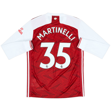 2021-22 Arsenal Home Shirt Martinelli #35 (L)