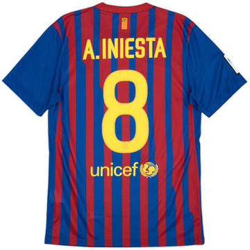 10/11 バルセロナ HOME[#8 INIESTA]直筆サイン入り 70ed804ed72ad69ac933c5ff1c1f23
