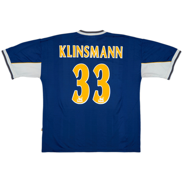 1997-98 Tottenham Away Shirt Klinsmann #33 - 8/10 - (S)