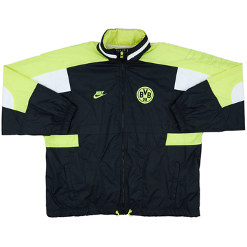 1995-96 Borussia Dortmund Nike Hooded Rain Jacket - 6/10 - (S.Boys)