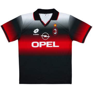 1996-97 AC Milan Lotto Training Shirt - 9/10 - (M)