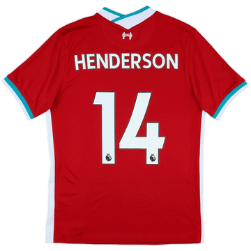 2018-19 Liverpool Home Shirt Henderson #14 - 6/10 - (XL.Boys)