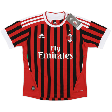 2011-12 AC Milan Home Shirt - 7/10 - (S.Boys)