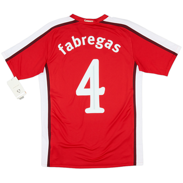 2008-10 Arsenal Home Shirt Fabregas #4 (XL.Boys)