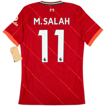 2021-22 Liverpool Authentic Home Shirt M.Salah #11 - 9/10 - (S)