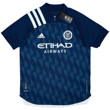 2017-18 New York City Authentic Home Shirt - 6/10 - (M)