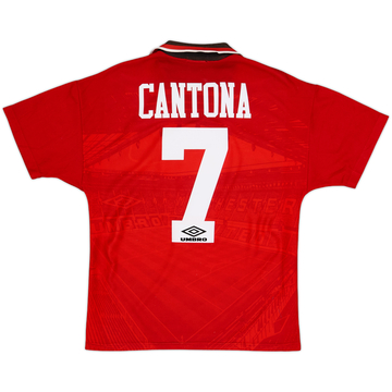 1996-98 Manchester United Home Shirt Cantona #7