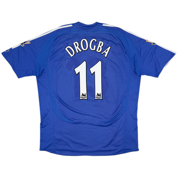 2006-08 Chelsea Home Shirt Drogba #11 - 6/10 - (XL)