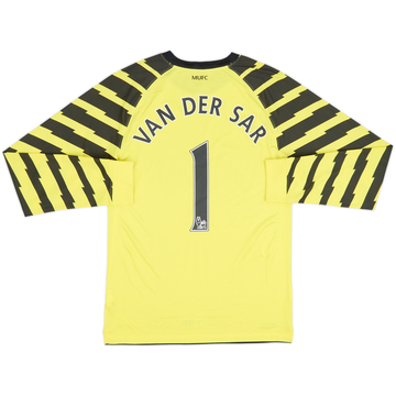 2010-11 Manchester United GK Shirt Van Der Sar #1 - 9/10 - (XXL)