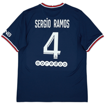 PSG Sergio Ramos 4 グレーシャツ PSG Nike Sergio Ramos 4 Fan Top - Mens