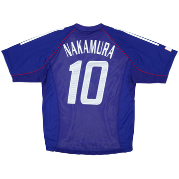 2002-04 Japan Player Issue Home Shirt Nakamura #10 - 8/10 - (L)