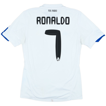 2010-11 Real Madrid Home Shirt Ronaldo #7 - 6/10 - (XL)