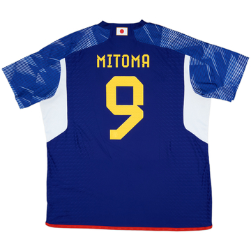 Y-3 日本代表 MITOMA 7 シャツ adidas Japan x Y3 Authentic Away Mitoma 7 Jersey (Japanese