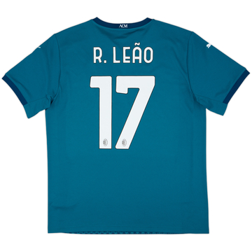 Camiseta de la tercera equipación del AC Milan 2020-21 R. Leao #17 (L)