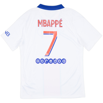 2020-21 Paris Saint-Germain Home Shirt Mbappe #7 (M)