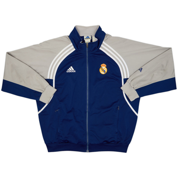 2000-01 Real Madrid adidas Chaqueta de chándal - 8/10 - (L/XL)