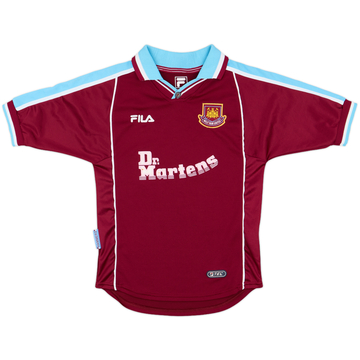 AntonFerdinand本人着用2003年WestHamウエアXL West Ham United Away Football Shirt Jersey 2002 2003 Fila