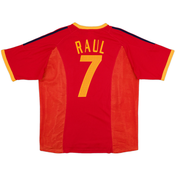 ウェア Spain away Euro 2004 Player Issue Shirts Spain España #20 Xavi Euro 2004 away shirt Adidas jersey