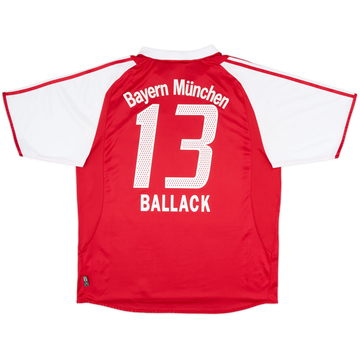 2003-04 Bayern Munich Player Issue Home Shirt Ballack #13