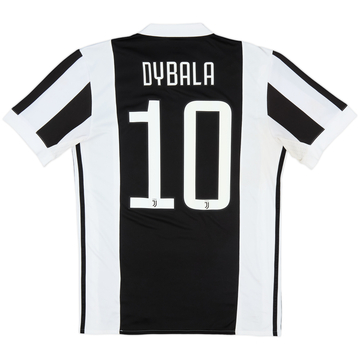 2017-18 Juventus Home Shirt Dybala #10 (L)