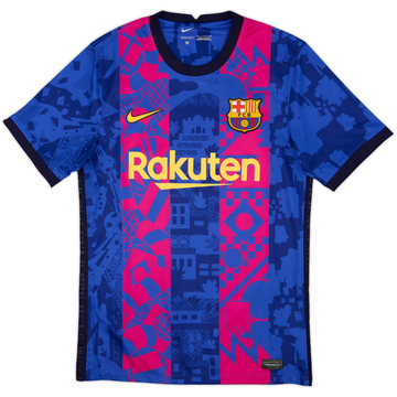 2021-22 Barcelona Third Shirt - 7/10 - (S)