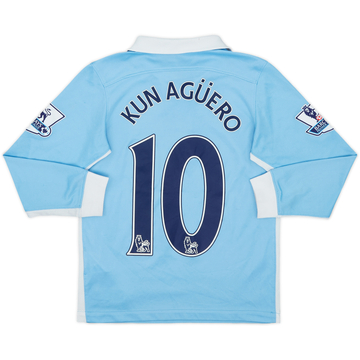 2015-16 Manchester City Third Shirt Kun Aguero #10 - 5/10