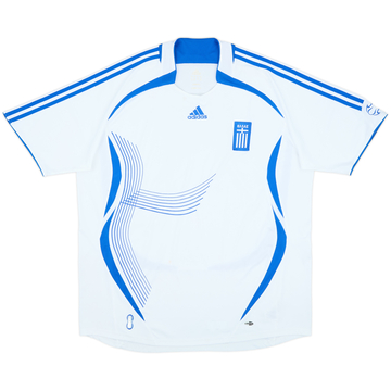 2006-08 Greece Away Shirt - 7/10 - (XXL)