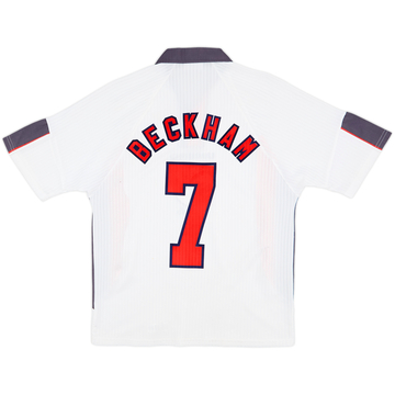 Umbro England シャツ BECKHAM 7 1997-99 England Home Shirt Beckham #7