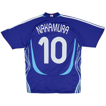 2006-08 Japan Home Shirt Nakamura #10 - 8/10 - (M)