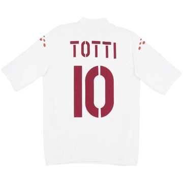 2004-05 Roma Home Shirt Totti #10 - 6/10 - (XL)