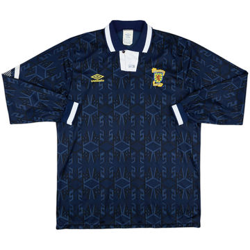1992-93 Scotland Match Issue Home L/S Shirt #8
