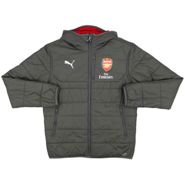 2017-18 Arsenal Puma Reversible Padded Bench Coat - 8/10 - (M)
