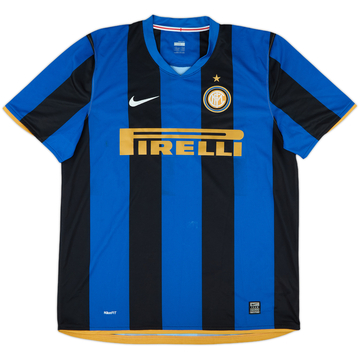 2008-09 Inter Milan Home Shirt - 8/10 - (XL)