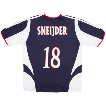 2005-07 Ajax Away Shirt Sneijder #18 - 8/10 - (M.Boys)