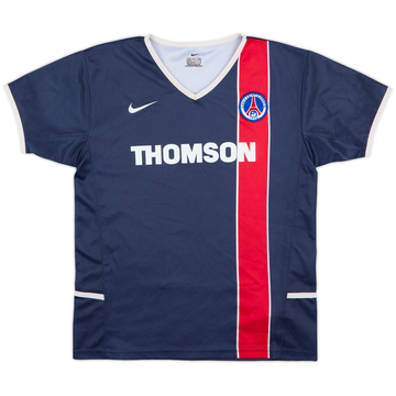 2002-03 Paris Saint-Germain Home Shirt - 8/10 - (Women's XL)