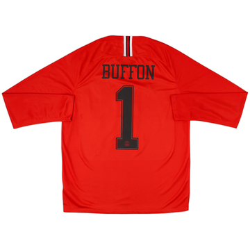 2018-19 Paris Saint-Germain GK Shirt Buffon #1 - 9/10 - (L)