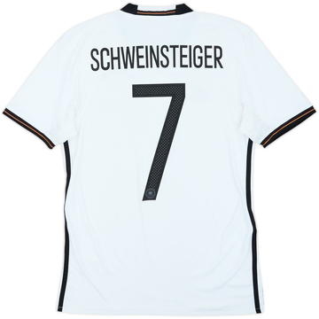 Camiseta de local de Alemania 2015-16 Schweinsteiger #7 - 7/10 - (XS)