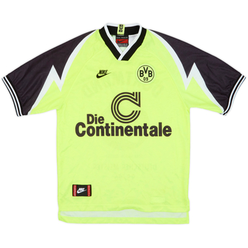 1995-96 Borussia Dortmund 'Deutscher Meister' Home Shirt - 9/10 - (XS)