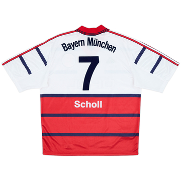 1997-99 Bayern Munich Home Shirt Scholl #7 - 7/10 - (L)