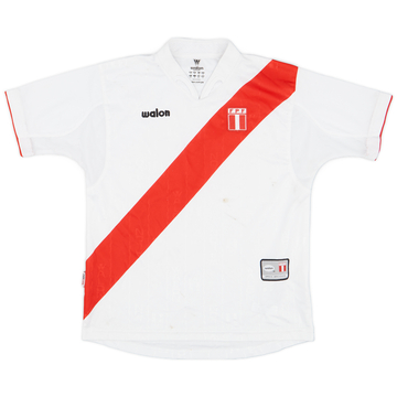 2004-06 Perú Camiseta Local - 7/10 - (XL.Boys)