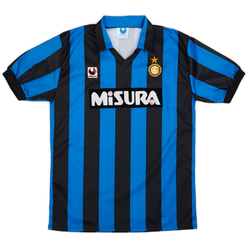 高質で安価 Shirt L/S Home Milan Inter 1990-91 - (L) - 7/10 ウェア