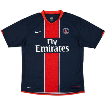 2007-08 Paris Saint-Germain Home Shirt - 7/10 - (L)