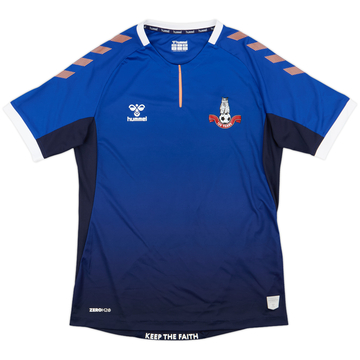 Oldham Athletic AFC サッカーシャツ 2015-16 Oldham Home Shirt - 10/10 - (S)