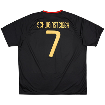 Camiseta básica de visitante de Alemania 2010-11 Schweinsteiger #7