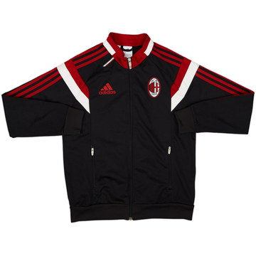 2017-18 AC Milan adidas Hooded Track Jacket - 8/10 - (L.Boys)